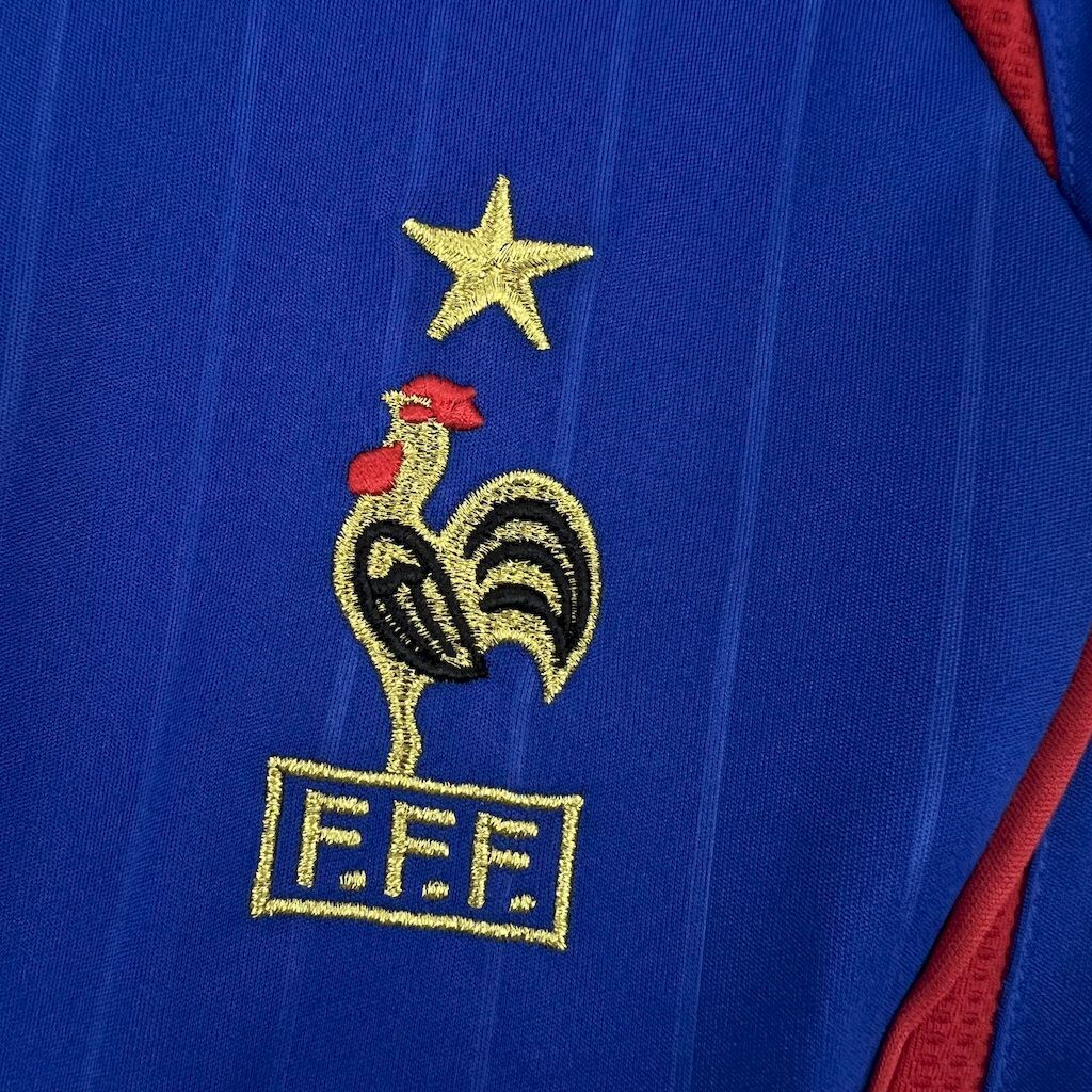 2006 France Home Retro Jersey 1:1  China Quality