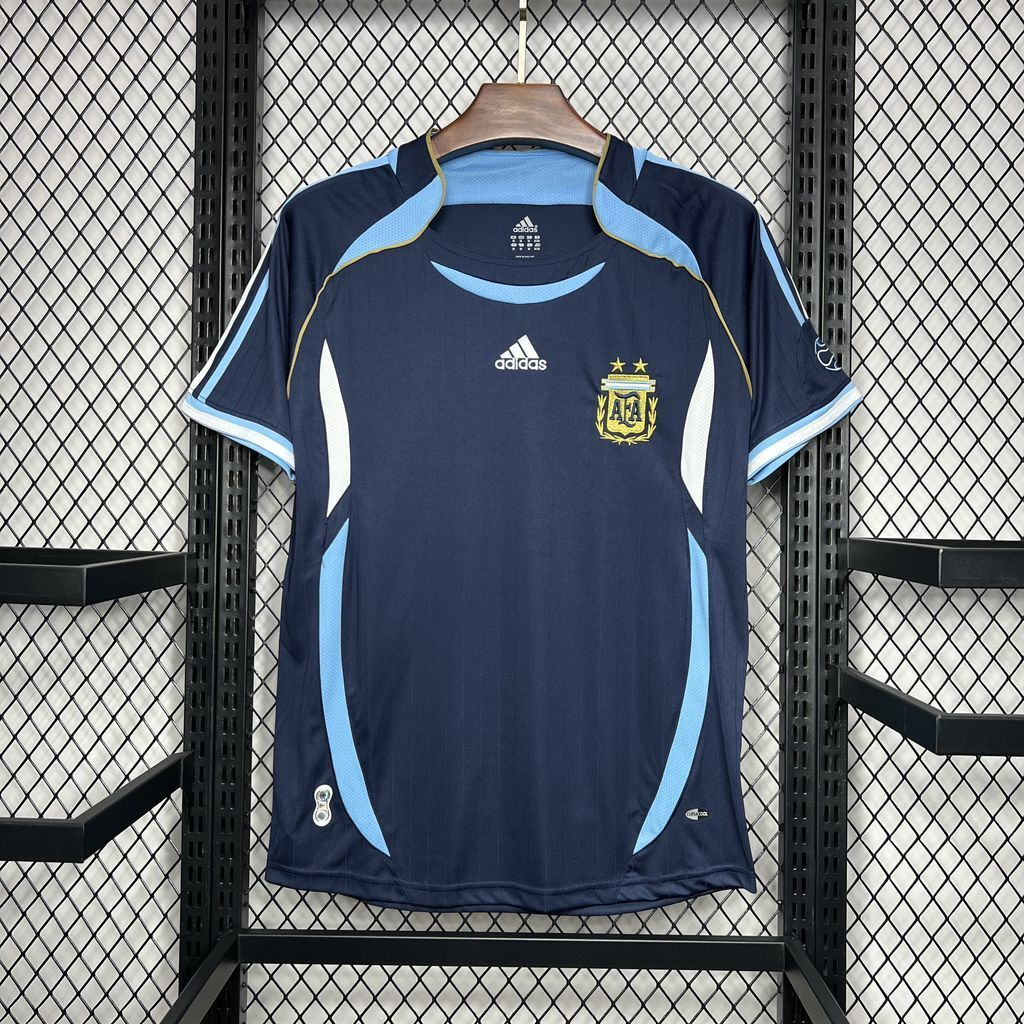 2006 Argentina Retro Away Football jersey Fan edition 1:1 China Quality