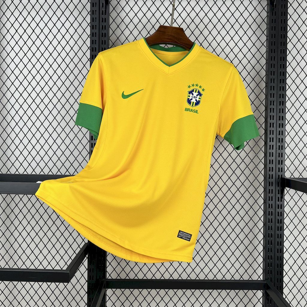2012-2013 Brazil Retro Home Football jersey Fan edition 1:1 China Quality