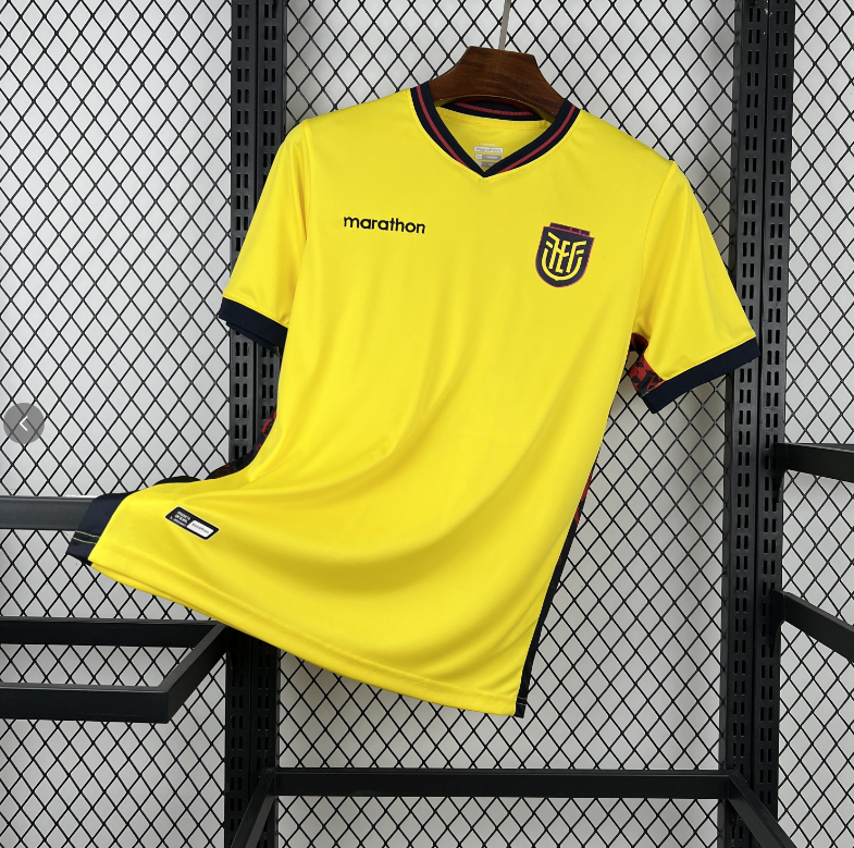 2026 Ecuador World Cup Mens Home Jersey Fan Version 1:1  China Quality