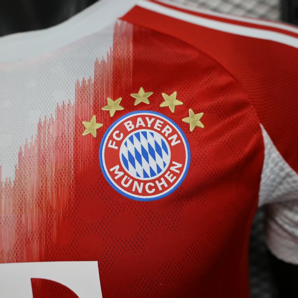 2025-2026 Bayern Munich Club Home Football Jersey Player Version 1:1 China Quality