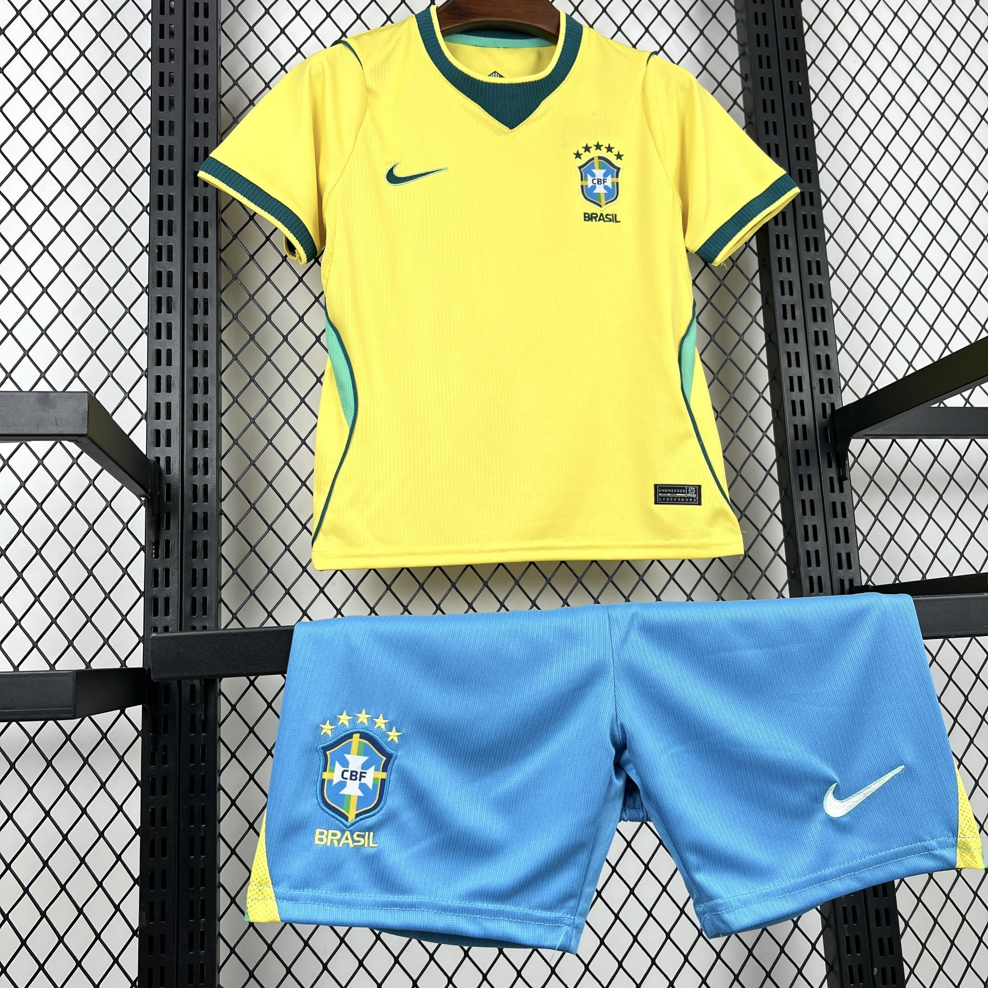 2026 Brazil World cup KIDS Home Football Shirt 1:1 China Quality