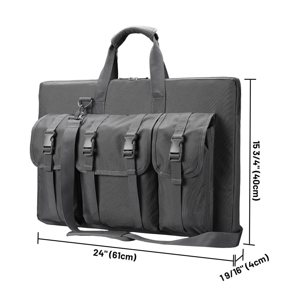 For Starlink Gen 3 Case, Multi-pocket Design, Handbag/Shoulder Travel Bag for Starlink V3 Dish & Accessories, RV Camping - tejoy