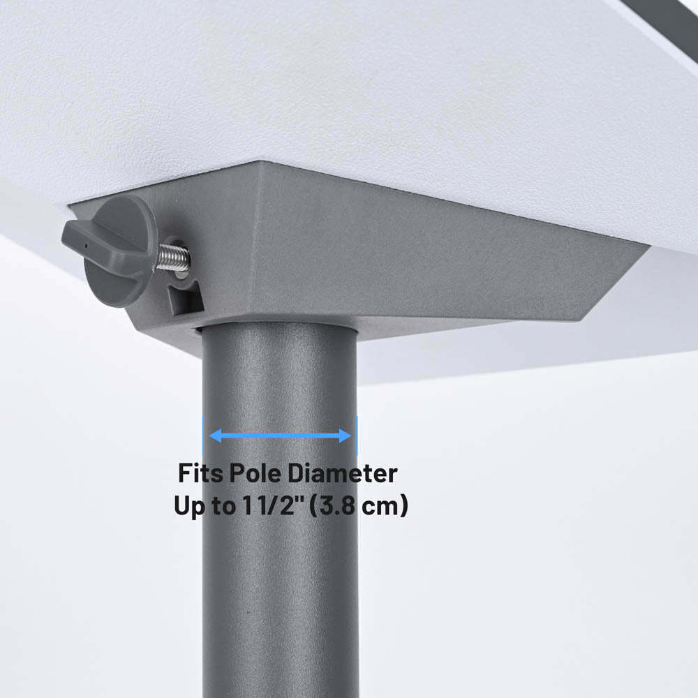 Starlink Mini Pole Mount Dish Adapter up to D1 1/2" Pole