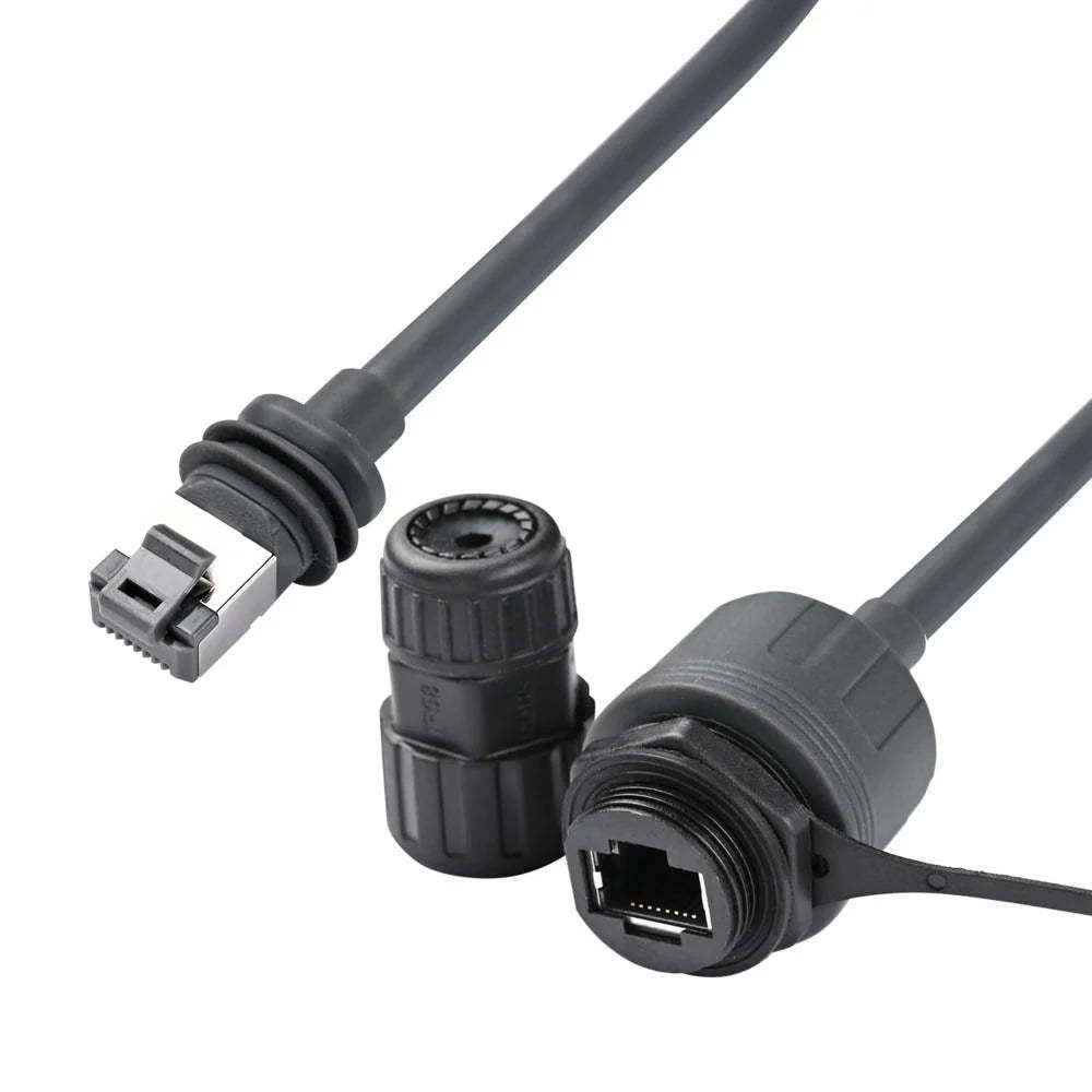 2 Pack Starlink Mini/Gen 3 Ethernet Adapter, Waterproof Starlink Cable Extension for Mini Starlink, Star Link Standard to RJ45 Coupler for Starlink Gen3 Standard V3 Dish and Router