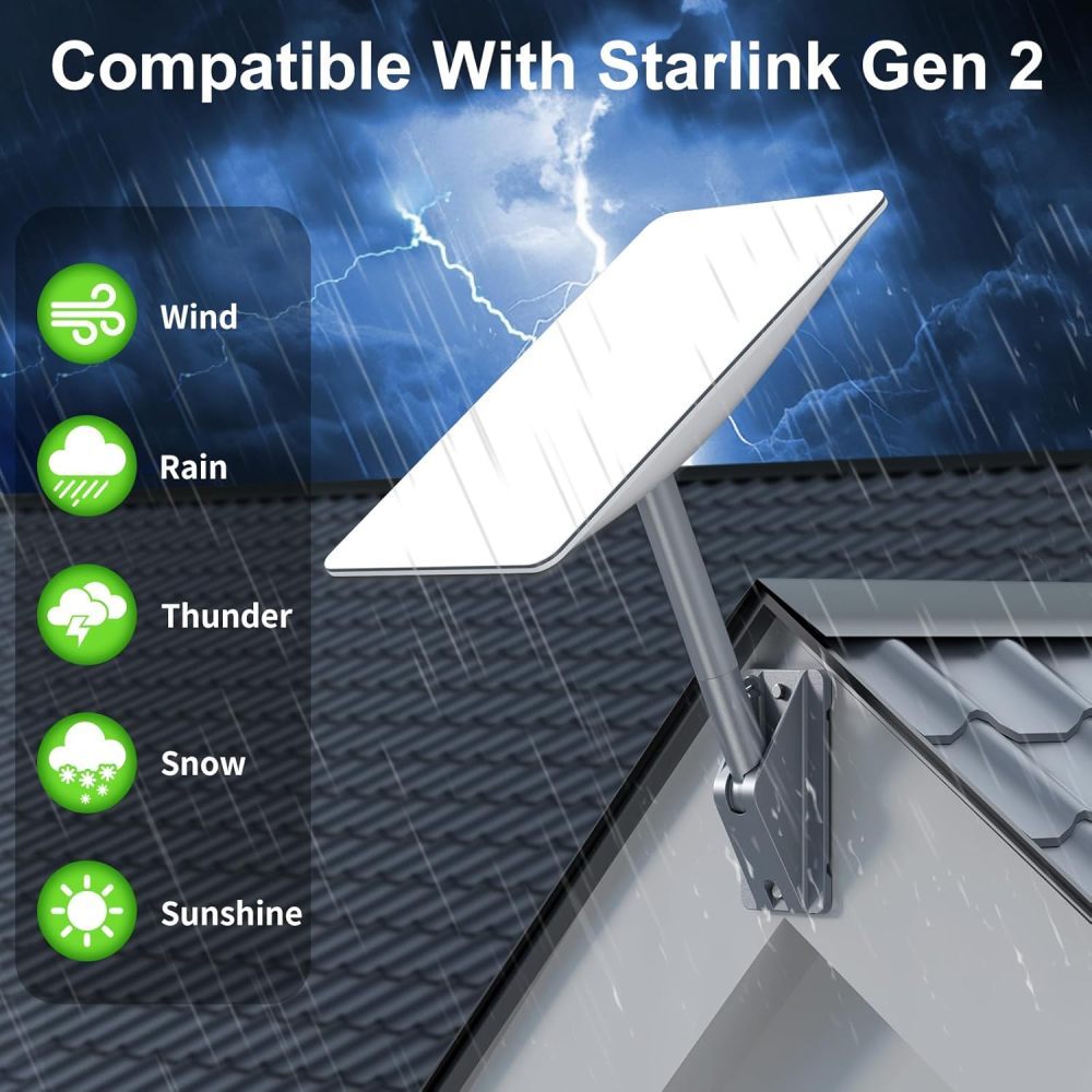 Starlink Gen 2 Mount, Pivot Mount
