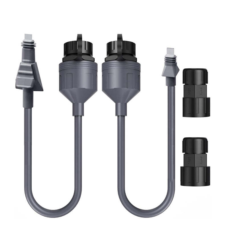 Starlink Flat High Performance Extension to RJ45 Cable, Ethernet Adapter for Starlink Flat High Performance 22AWG, Waterproof SPX RJ45 Coupler with End Caps (2 Pack)
