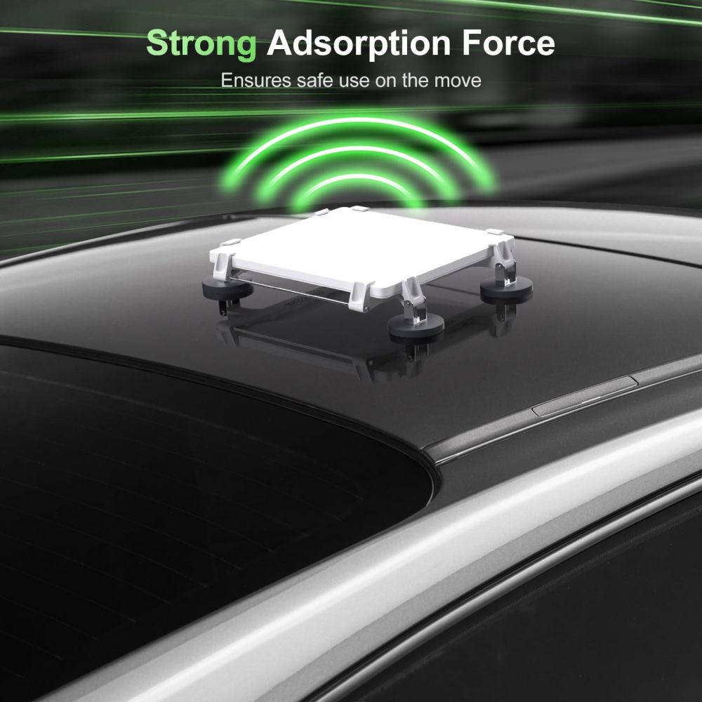 Starlink Mini Car Roof Mount,Starlink Mini Magnetic Mount,Starlink Mini Accessories,starlingkshop Starlink Mini Mounting Kit for RVs, Vans, Boat, Yachts, Trucks