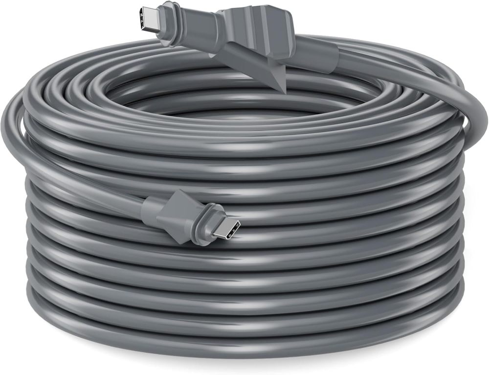 Starlink Flat High Performance Cable 75FT/23M, Replacement FHP Power Cord linkoostar Cable for Starlink Waterproof Extension Flat High Performance Gen 2 Accessories