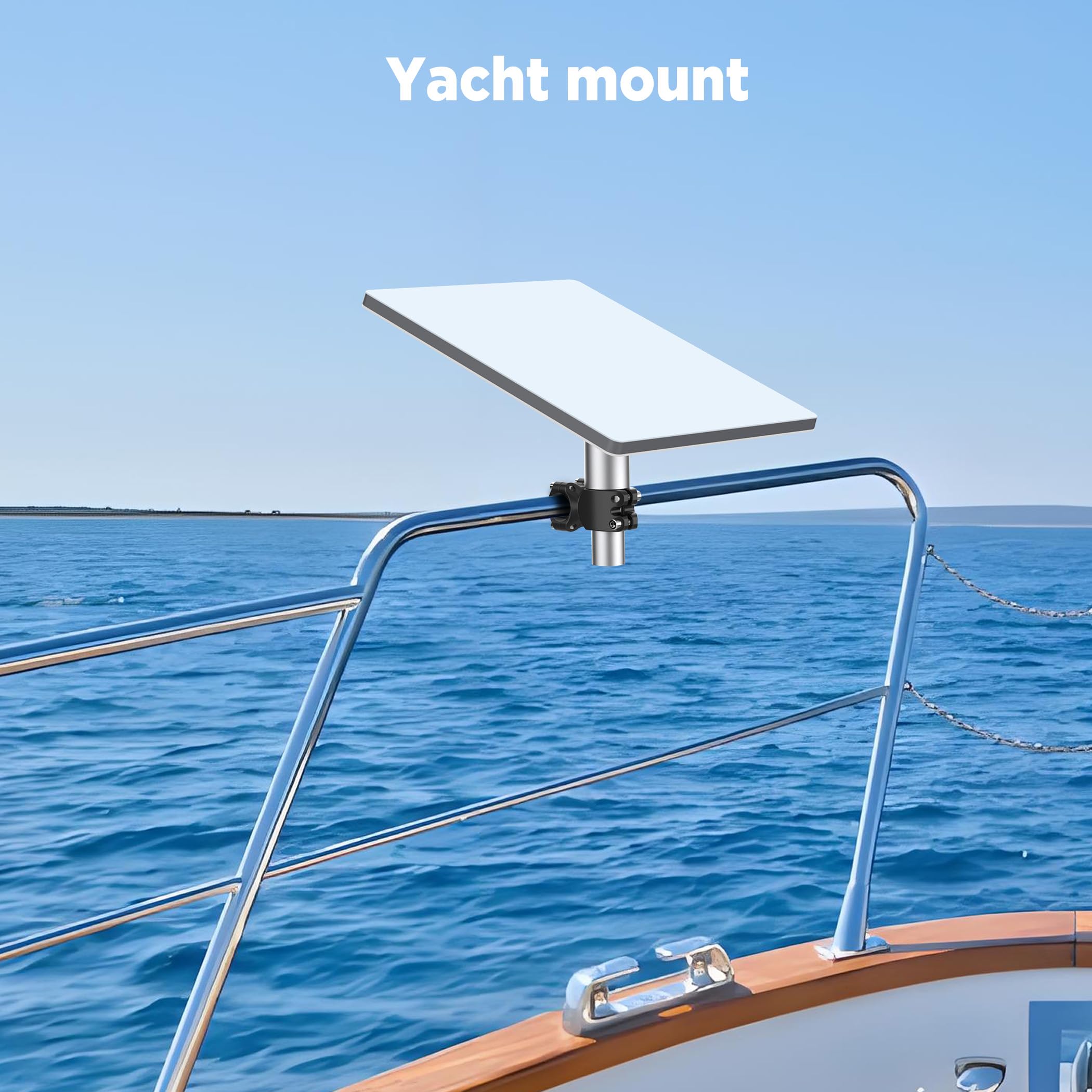 For Starlink Mini Mount for RV/ Pole/ Yacht/ Camper, Starlink RV Ladder Mount Pole Range 0.8-1.18 inch , Starlink Mounting Kit - tejoy