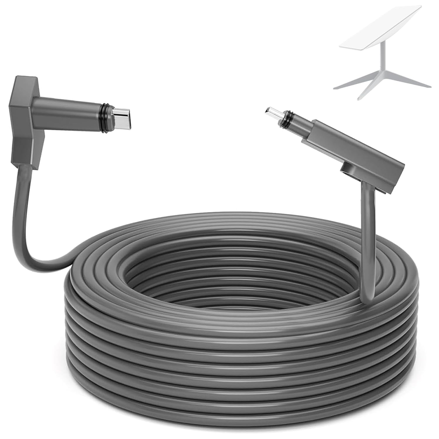 For Starlink Cable Gen 2 30FT 75FT 100FT 150FT, CMX CMR Rated 24AWG Starlink Replacement Cable 1200Mbps, Starlink Extension Ethernet Cable - tejoy