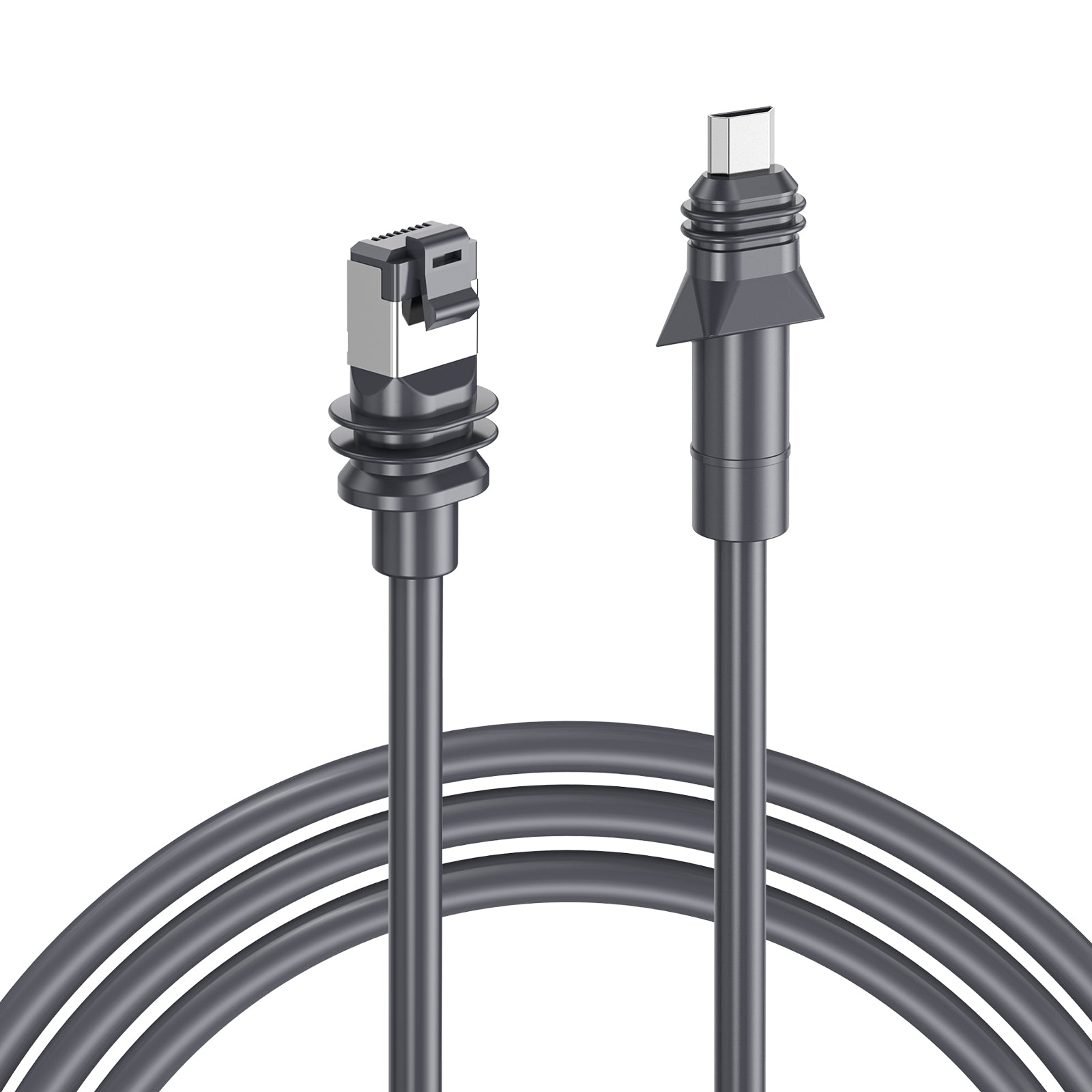 For Starlink Ethernet Cable CMX CMR Rated 24AWG 1200Mbps for Power Supply Connect to The RJ45 Connector,Starlink Rectangular Satellite V2 Replacement Cable for RJ45 routers or Devices - tejoy [sort:name]