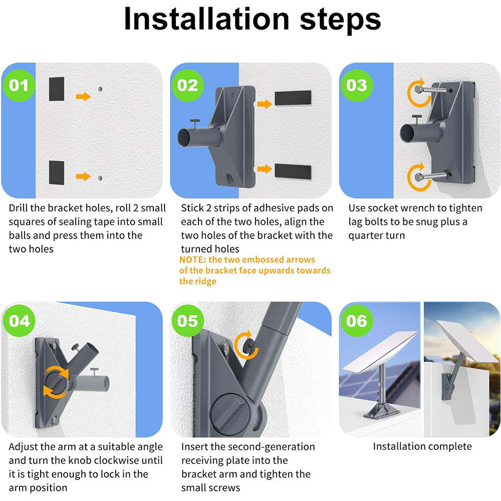 Starlink Gen 2 Mount, Pivot Mount