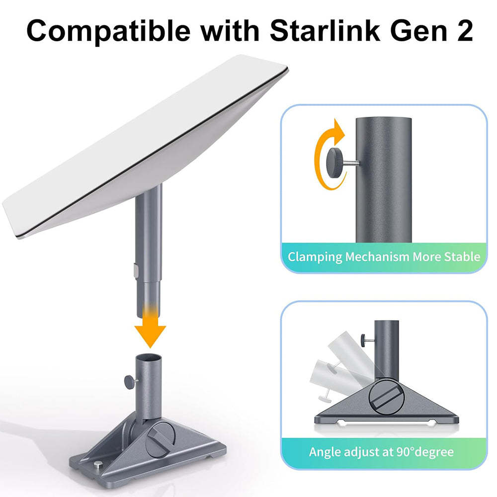 Starlink Gen 2 Mount, Pivot Mount