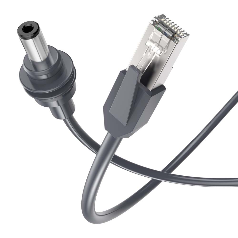 Starlink Mini Cable Starlink POE Ethernet Cable to D 5.5*2.1 Male Connector Starlink Compatible Mini Cable
