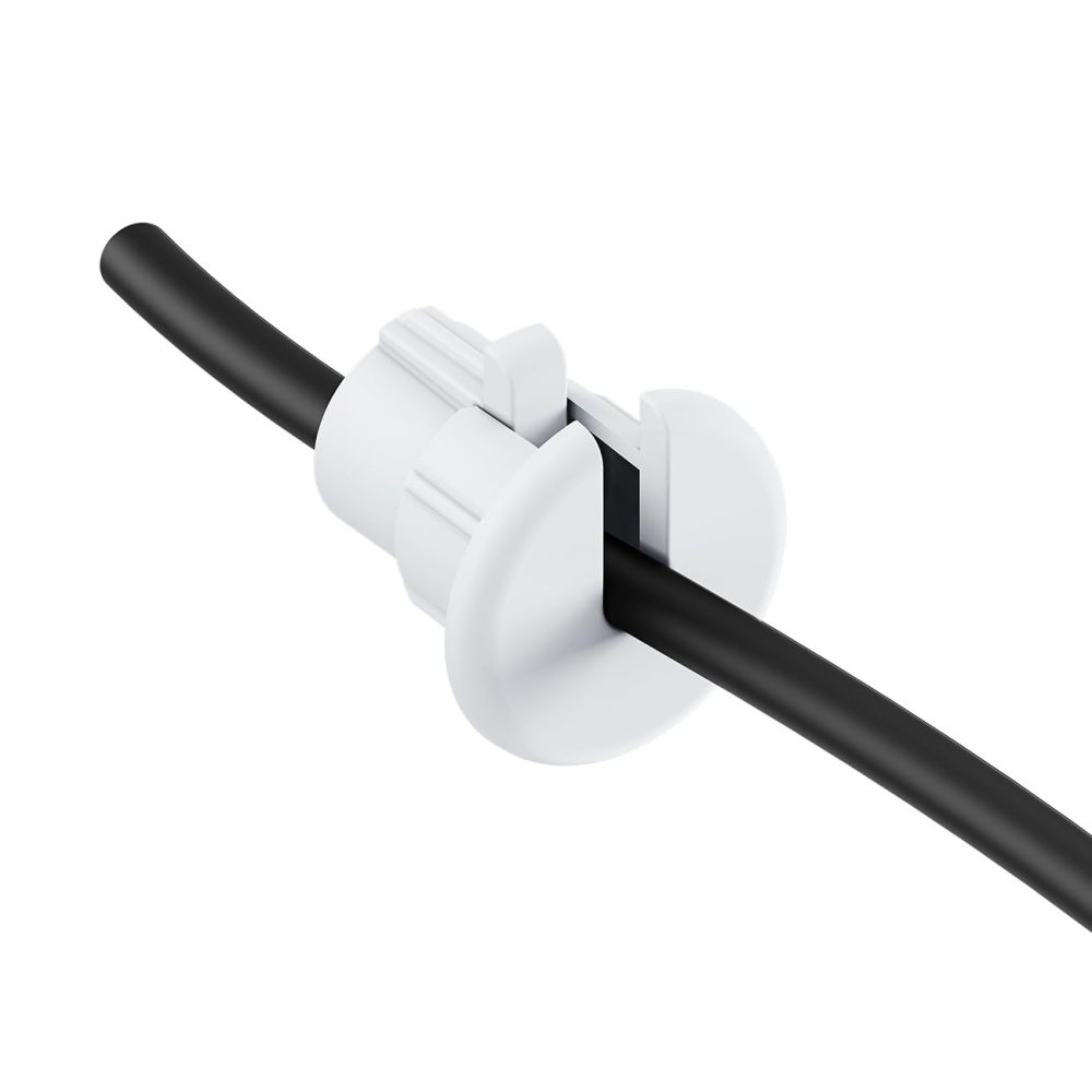 Cable Routing Kit for Starlink, Cable Mounting Kit, Starlink Accessories, Wall Grommets for Cables, Cable Wall Pass Through for 1 Inch Wall Hole and Furniture Wire Hole