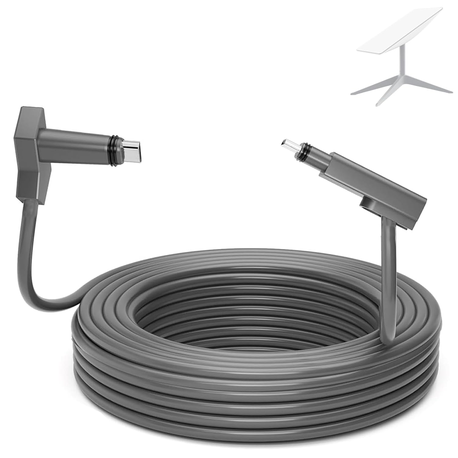 For Starlink Cable Gen 2 30FT 75FT 100FT 150FT, CMX CMR Rated 24AWG Starlink Replacement Cable 1200Mbps, Starlink Extension Ethernet Cable - tejoy [sort:name]