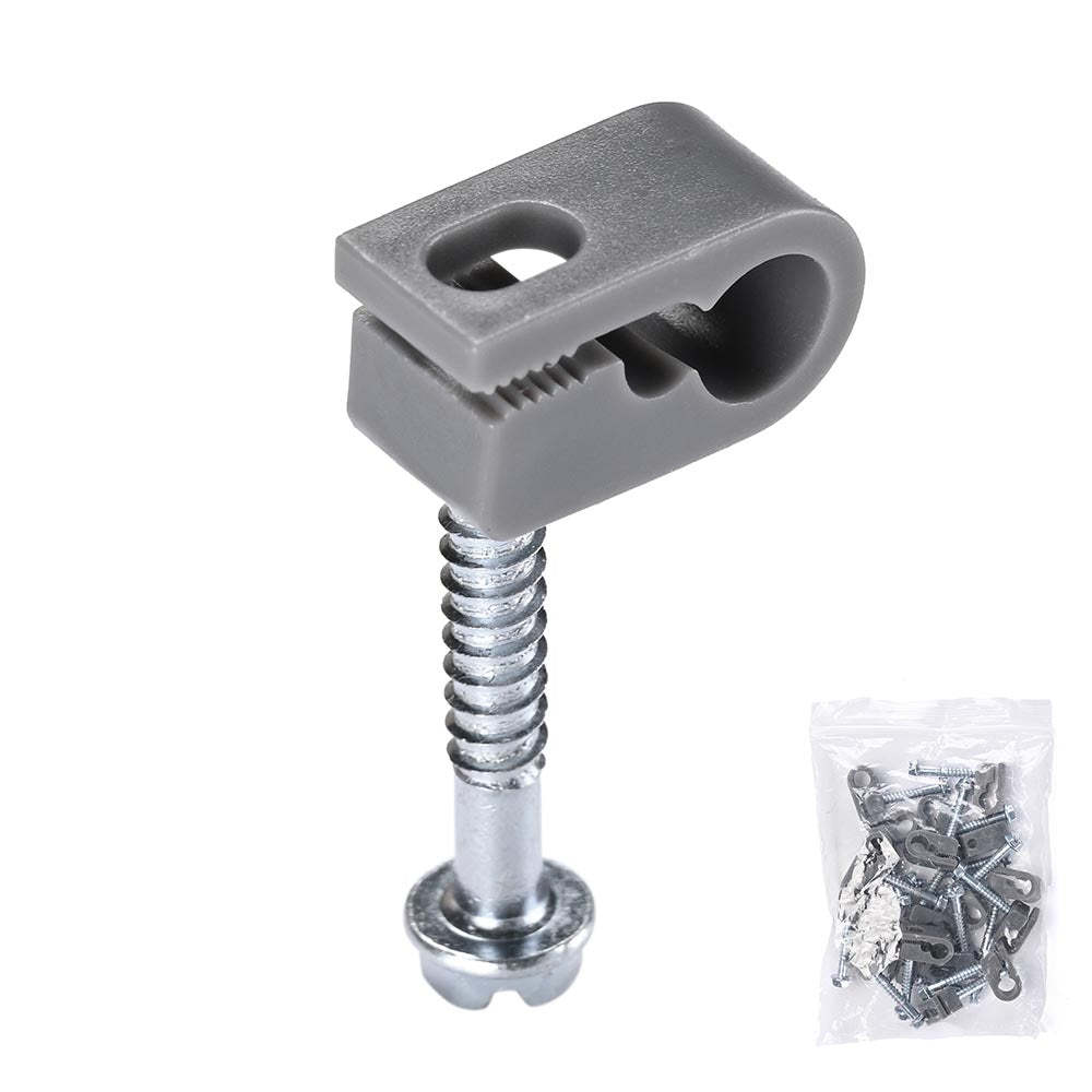 Starlink Cable & 1/4" Cable Clips for Wall, Desk  20ct/pk