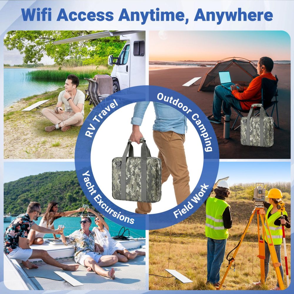 Starlink Mini Waterproof Hard Case for Dish Kit