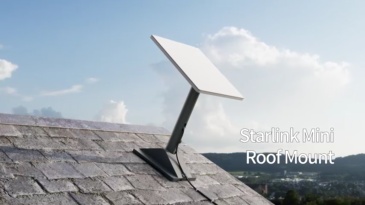 Starlink Mini Roof Mount Adjustable Starink Mini Home Mount Heavy Duty Pole Mounting with Adjustable Tilt 90 for Better Signal