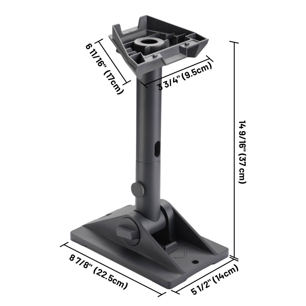For Starlink Mini Roof Mount Adjustable Starink Mini Home Mount Heavy Duty Pole Mounting with Adjustable Tilt 90 for Better Signal - tejoy