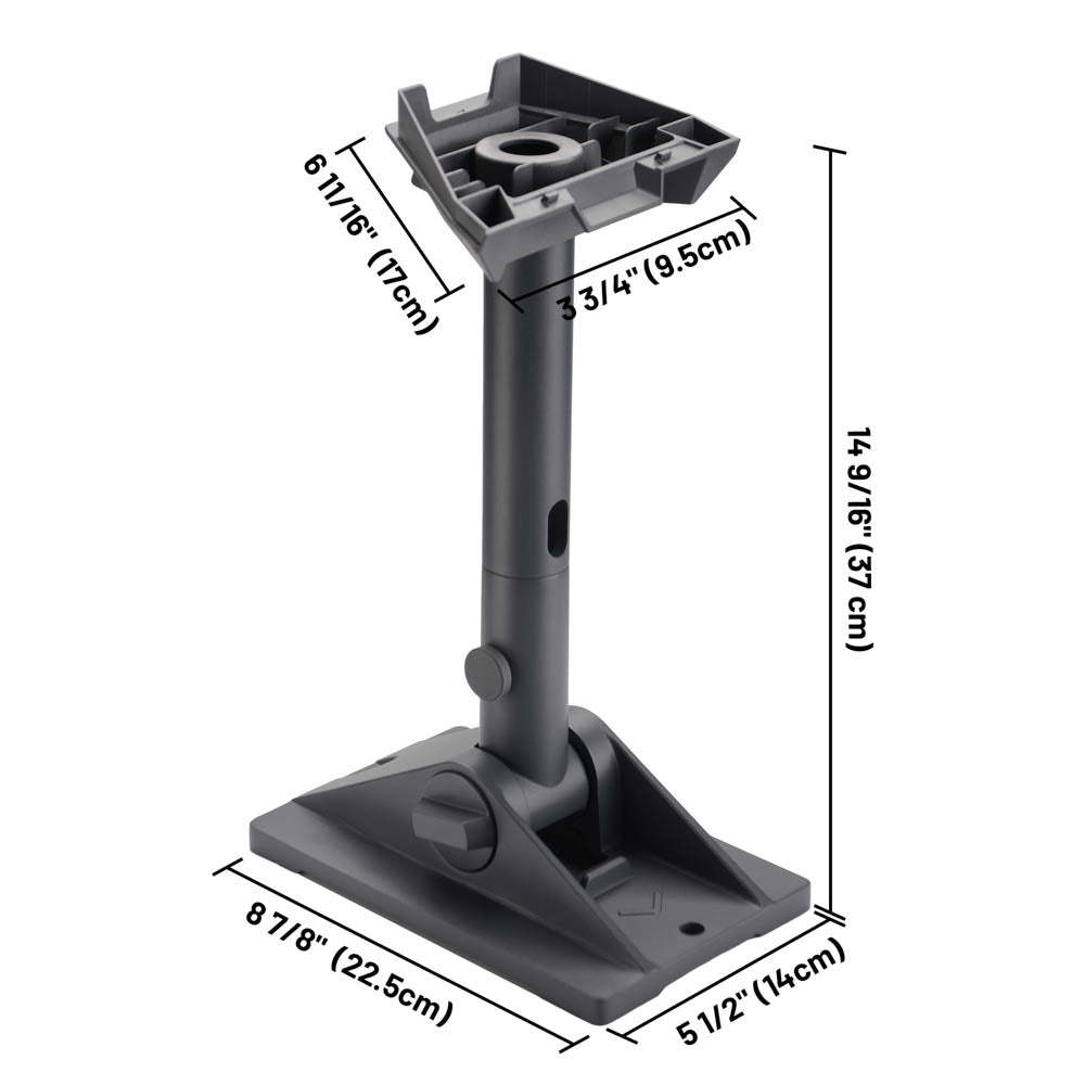 Starlink Mini Roof Mount Adjustable Starink Mini Home Mount Heavy Duty Pole Mounting with Adjustable Tilt 90 for Better Signal