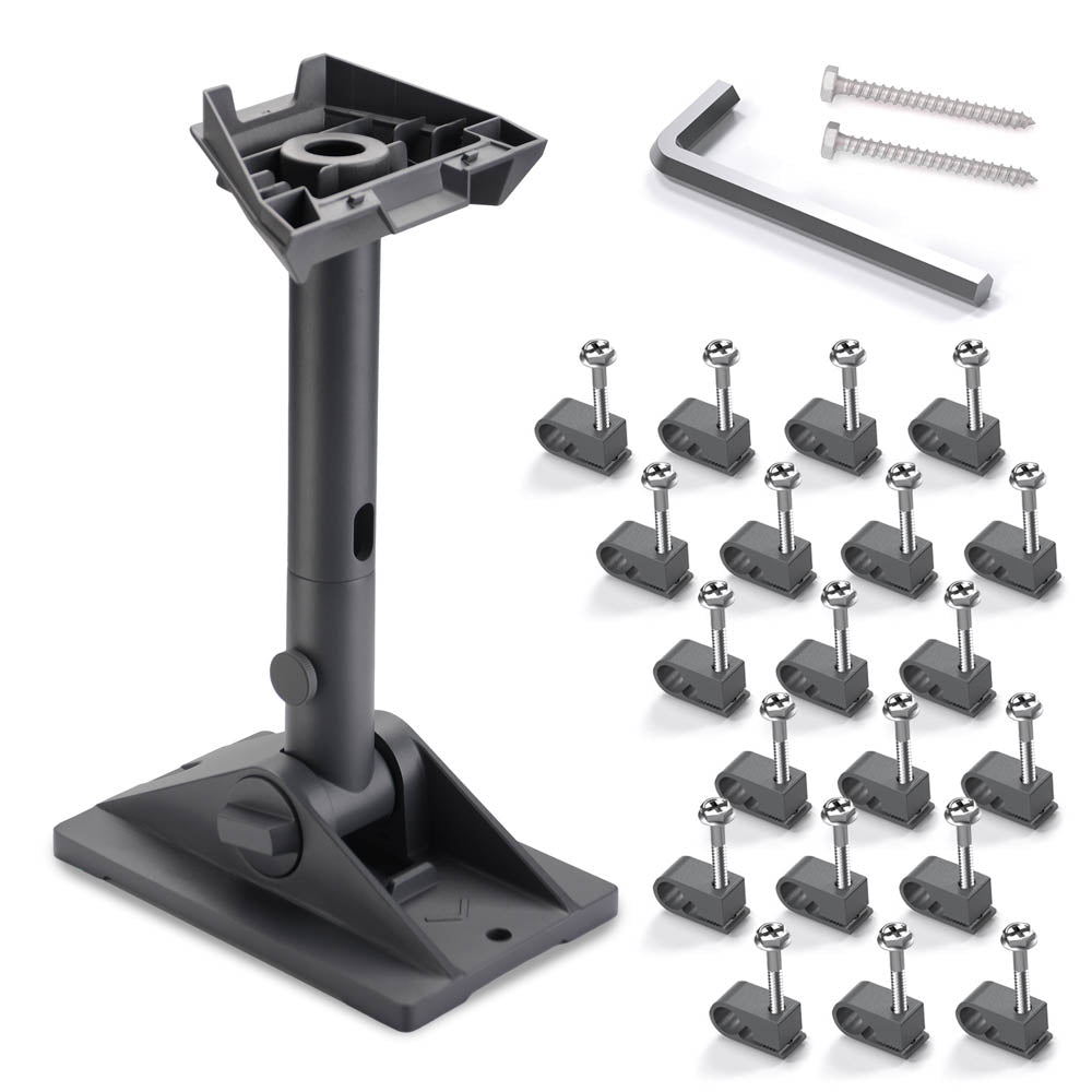 For Starlink Mini Roof Mount Adjustable Starink Mini Home Mount Heavy Duty Pole Mounting with Adjustable Tilt 90 for Better Signal - tejoy