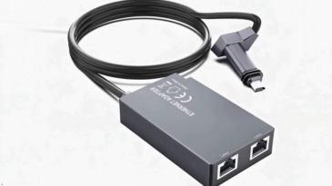 Starlink Ethernet Adapter for Starlink Gen2 Wired External Network,Dual Ports Starlink Gen2 Ethernet Adapter Up to 1 Gbps High-Speed Ntworking