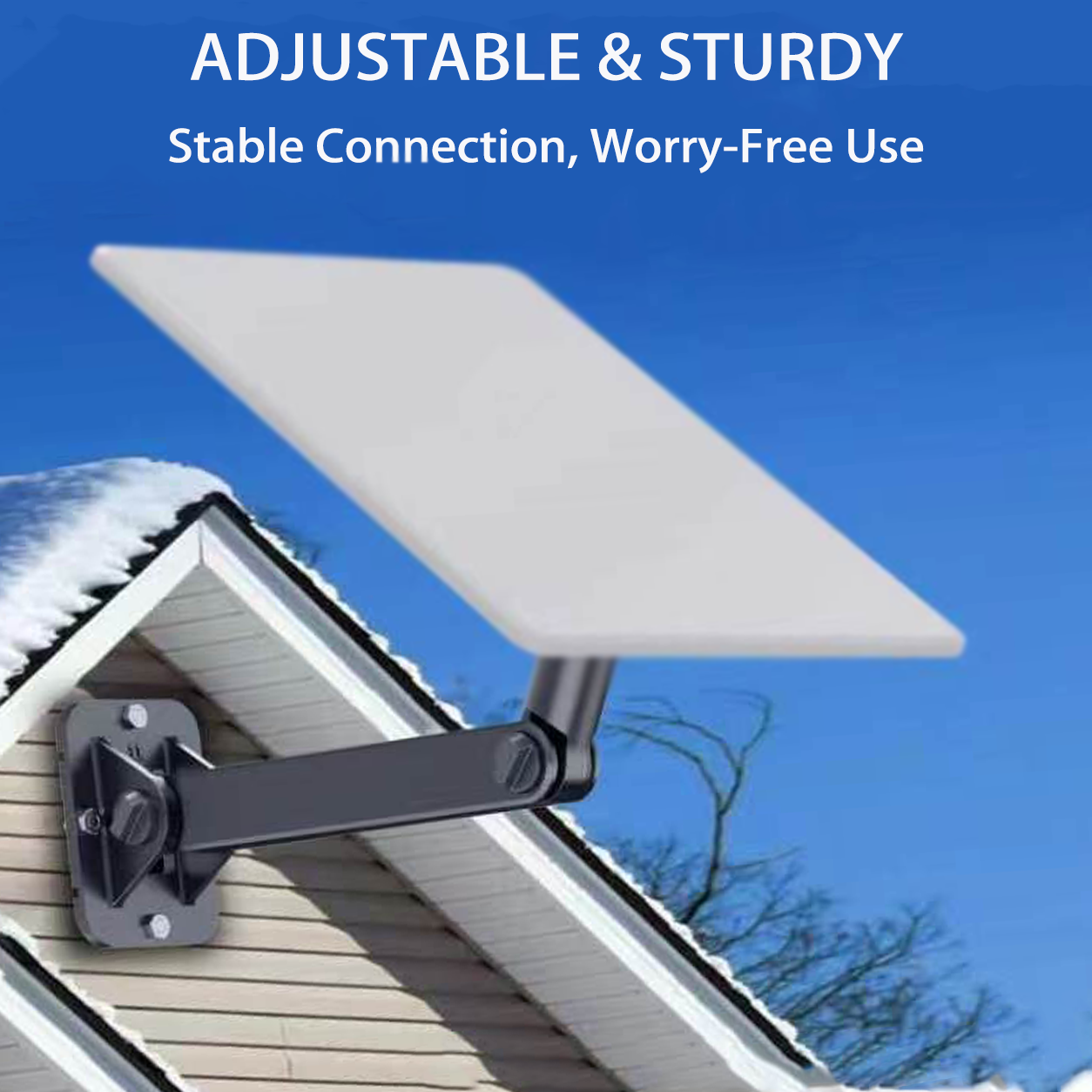 Starlink MINI Dual-Rotating Bracket, 360° Horizontal Rotation Multi-Angle Adjustable Mount