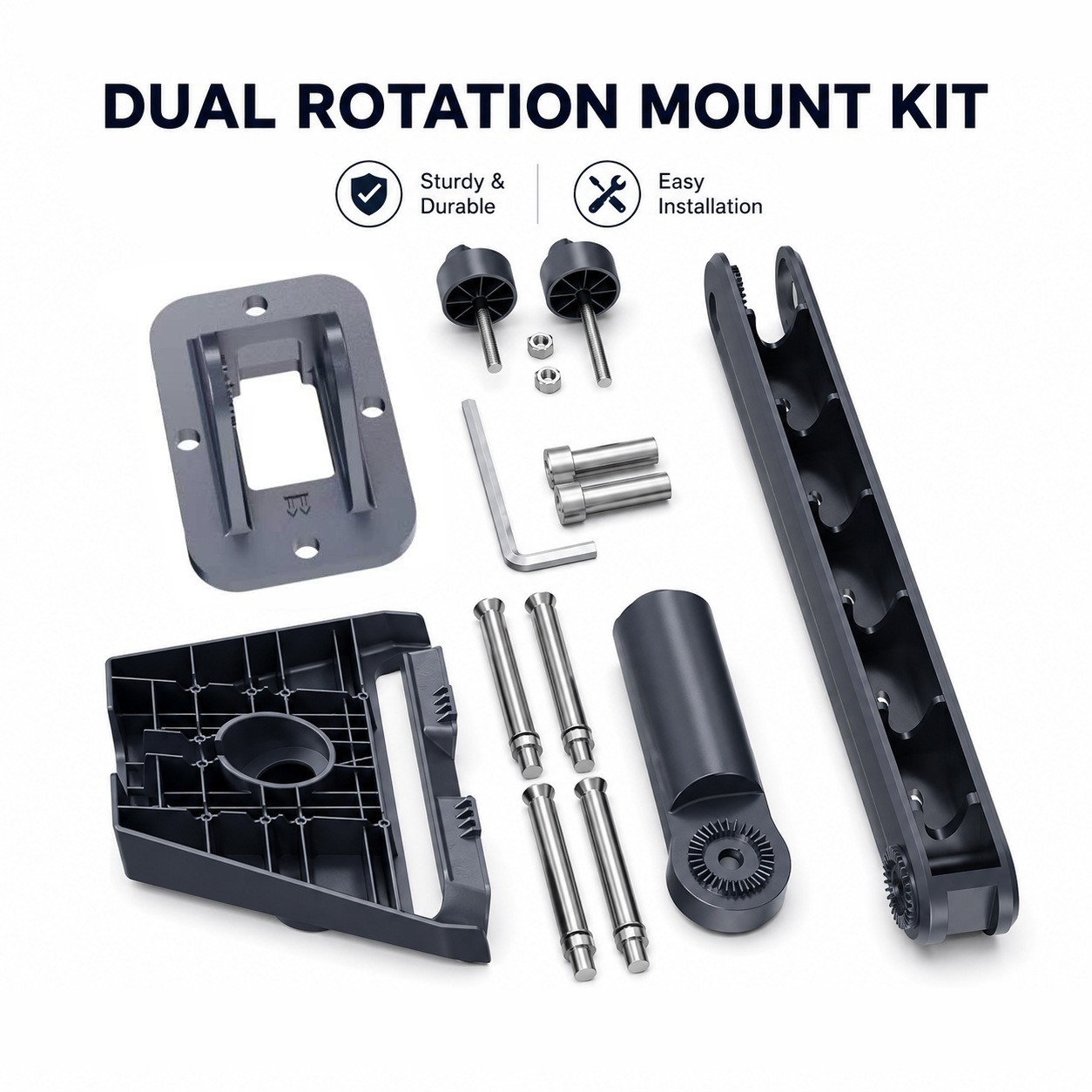 Starlink Gen3 / V4/4X Dual-Rotating Bracket, 360° Horizontal Rotation Multi-Angle Adjustable Mount