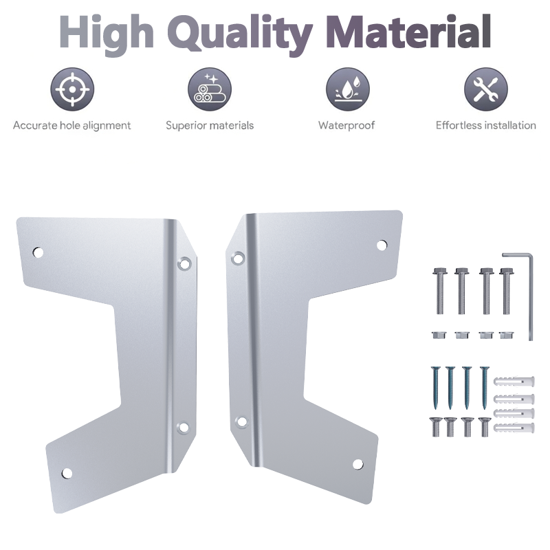 Starlink Performance Gen 3 Flat Mount Bracket, 2° Tilt Flat Mount for Starlink Performance Gen3 Dish