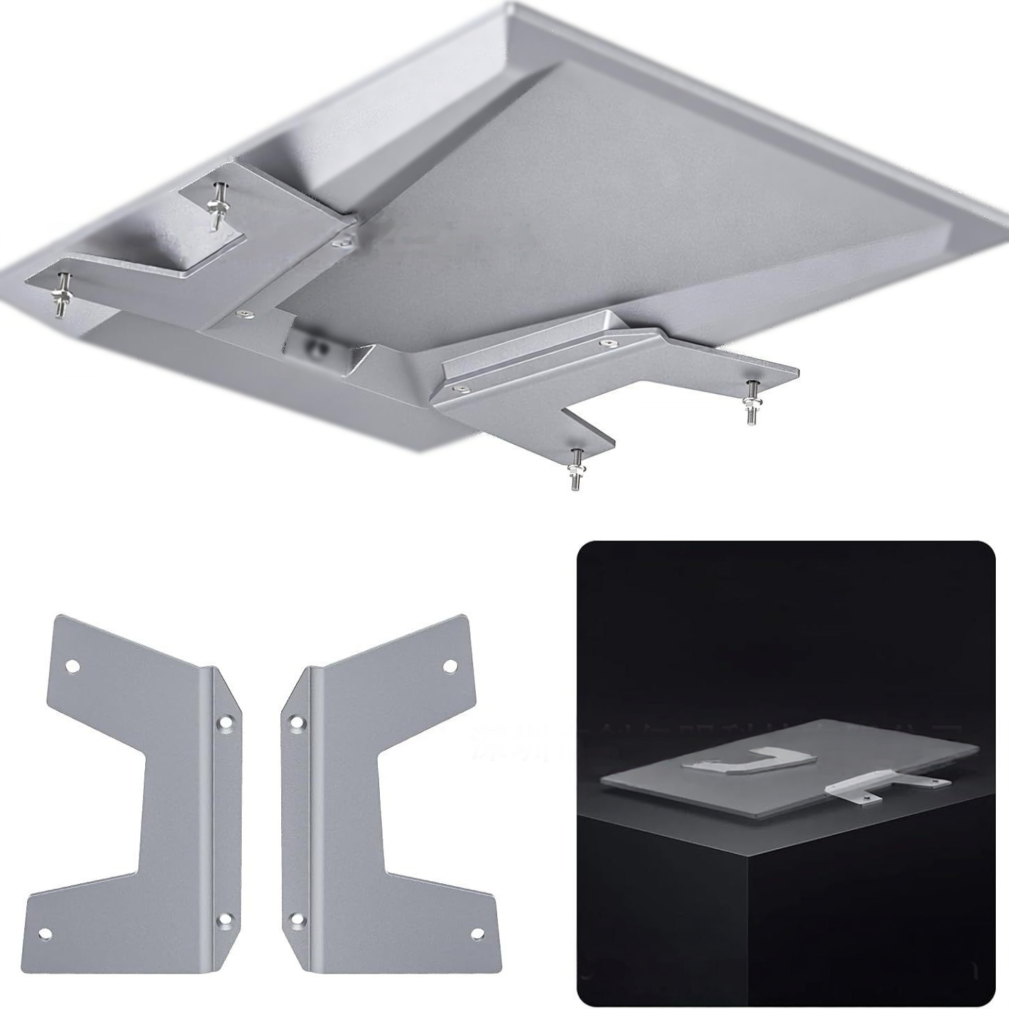 Starlink Performance Gen 3 Flat Mount Bracket, 2° Tilt Flat Mount for Starlink Performance Gen3 Dish