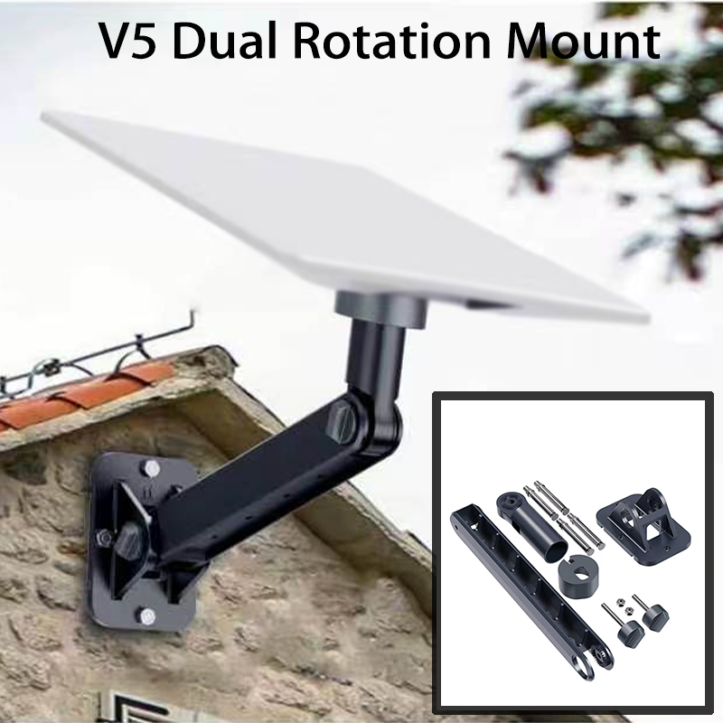 Starlink V5 Dual-Rotating Bracket, 360° Horizontal Rotation Multi-Angle Adjustable Mount