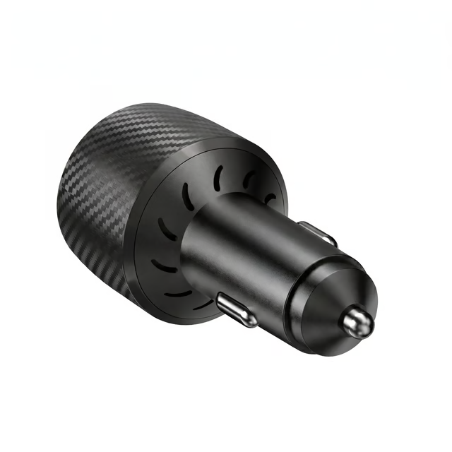 For Starlink Mini: 12V/24V Cigarette Lighter Adapter with 24V Step-Up Converter & 27W USB-C Fast Charging Port