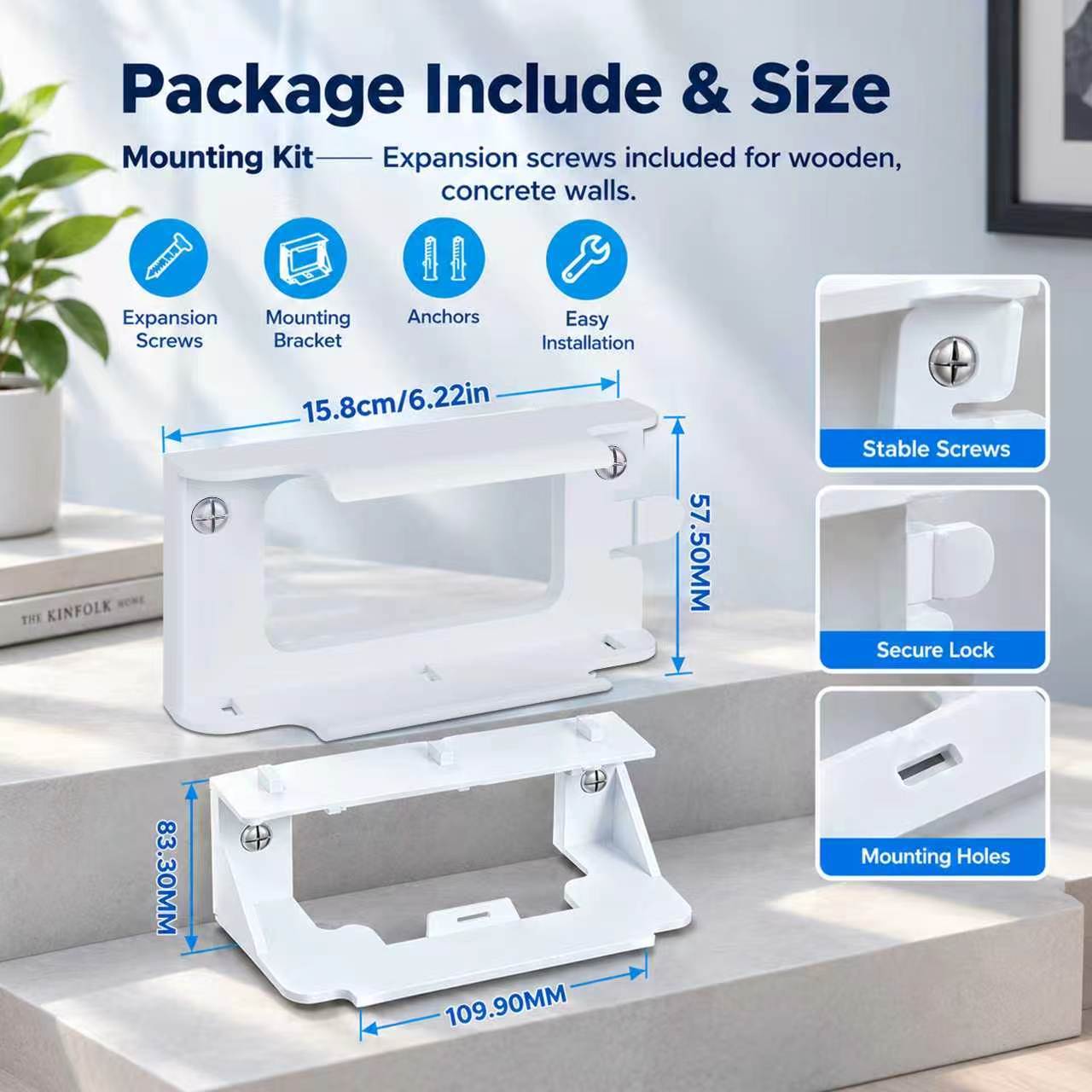 XL-V5 Router 2-in-1 Wall Mount Bracket: The Ultimate Space-Saving Solution for Starlink V5 (UTR-251)