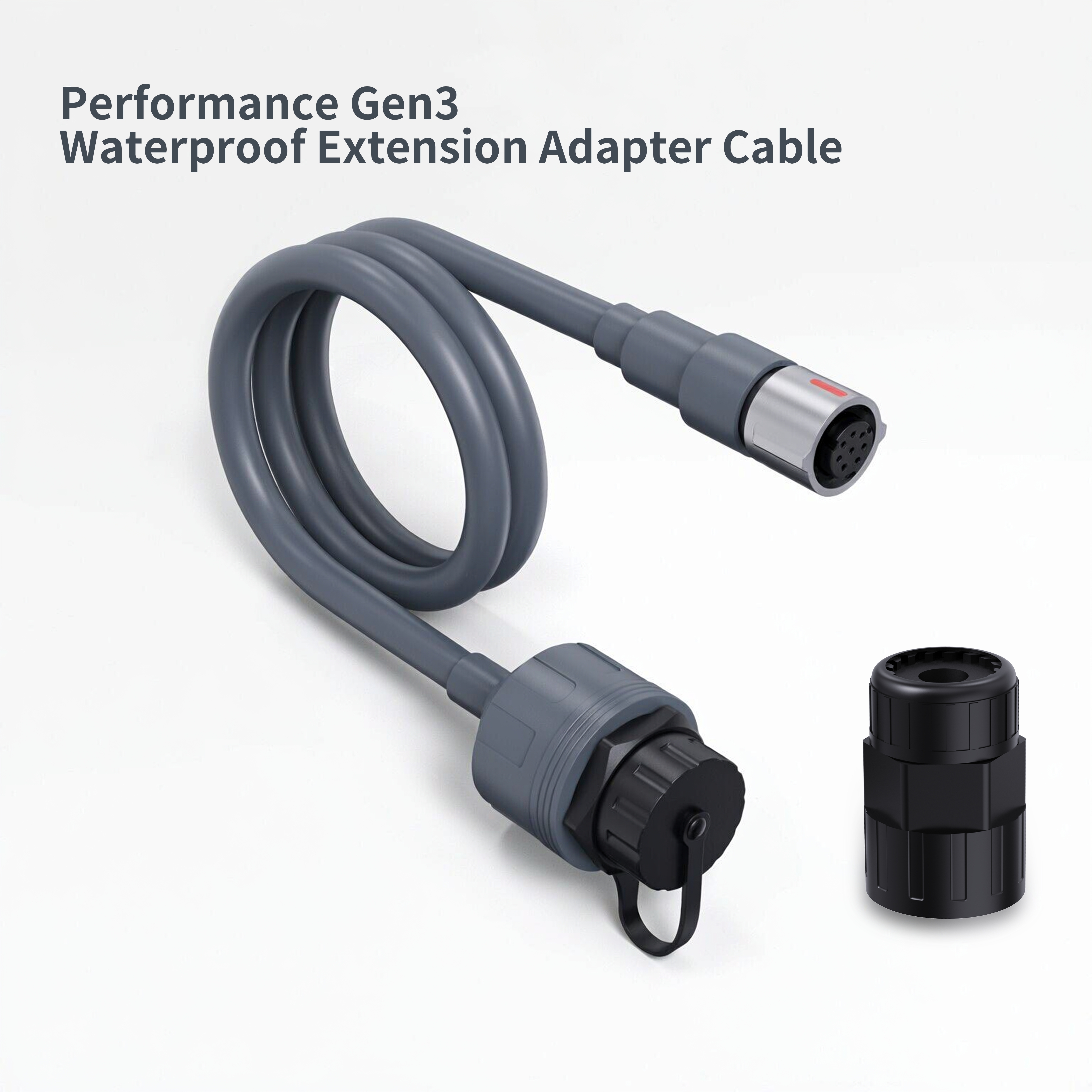 For Starlink Performance Gen 3 Ethernet Adapter, For Starlink Performance Gen 3 Cable Extension to RJ45 Coupler Waterproof Compatible with Starlink Performance Gen 3 Dish (1 Pack) 23AWG