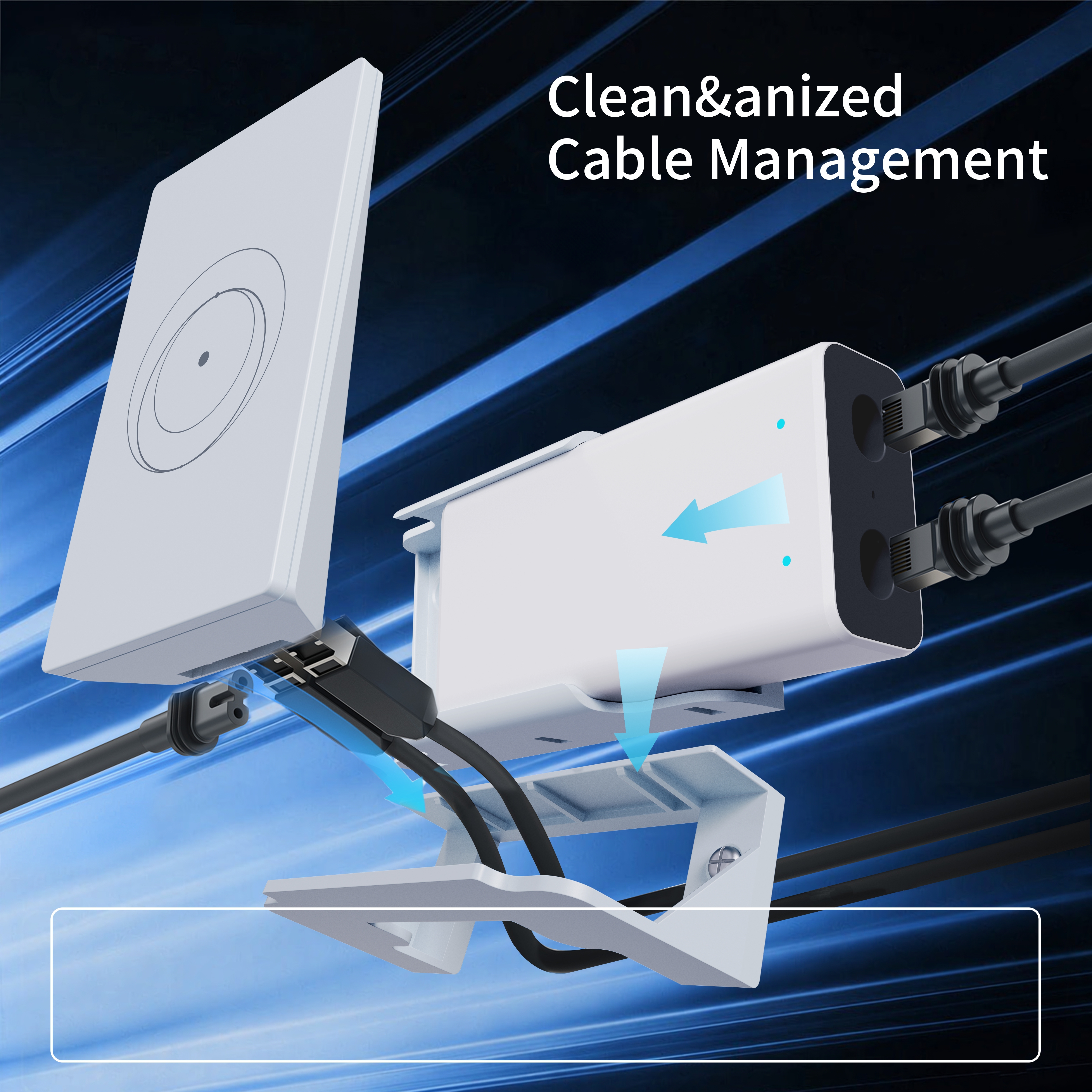 XL-V5 Router 2-in-1 Wall Mount Bracket: The Ultimate Space-Saving Solution for Starlink V5 (UTR-251)