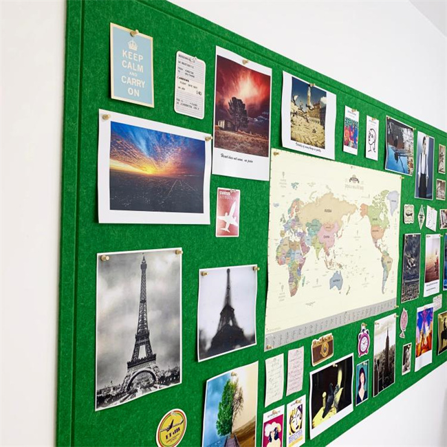 Felt Message Board, Photo Wall Display Board