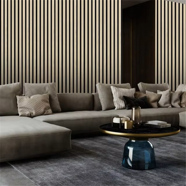 Solid Wood Slat Acoustic Panel