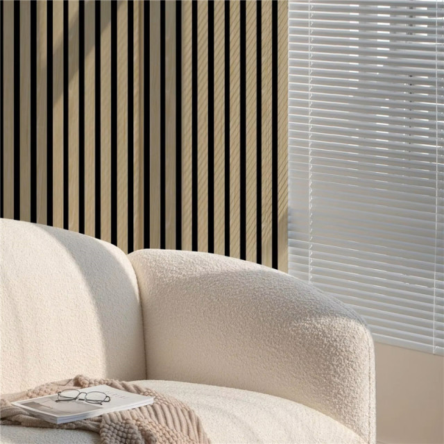 Solid Wood Slat Acoustic Panel