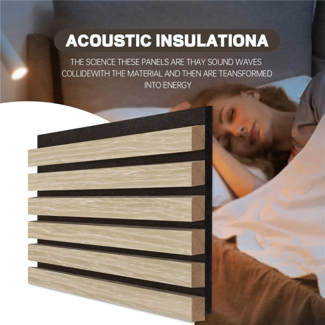 Solid Wood Slat Acoustic Panel