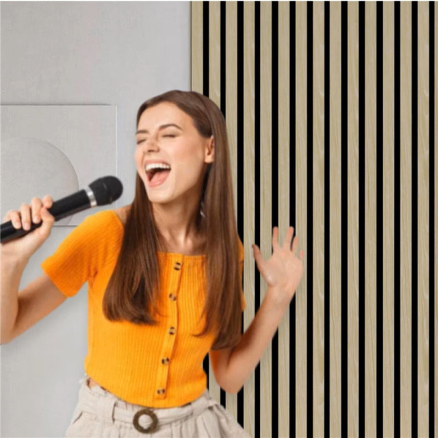 Solid Wood Slat Acoustic Panel