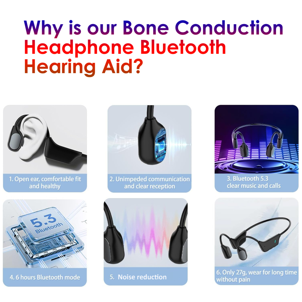 bluetooth bone conduction hearing aids
