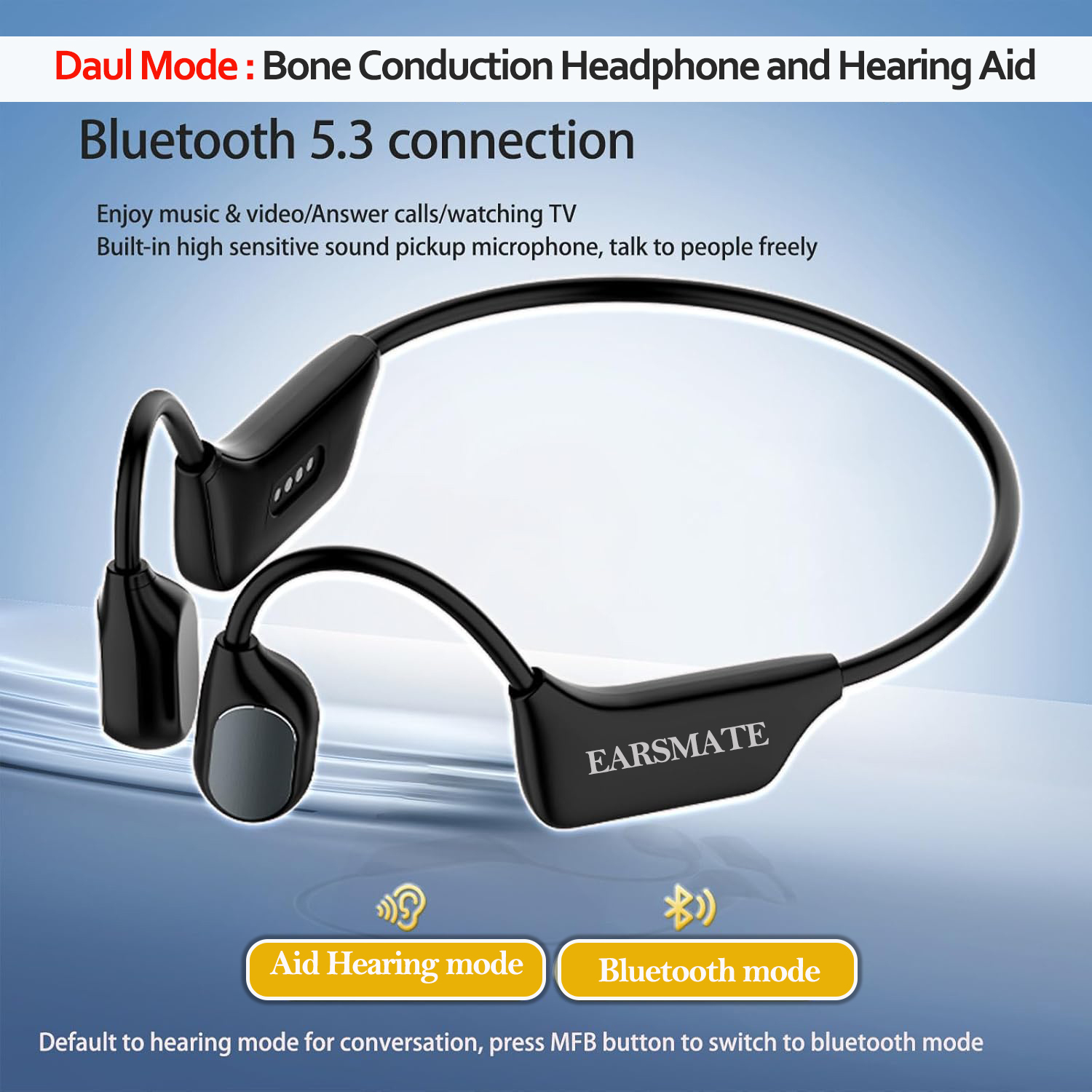bone conduction hearing aid for seniors