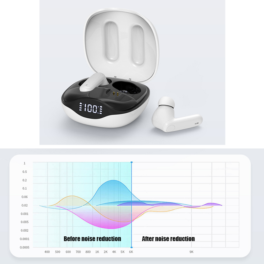 Noise reduction hearing aids