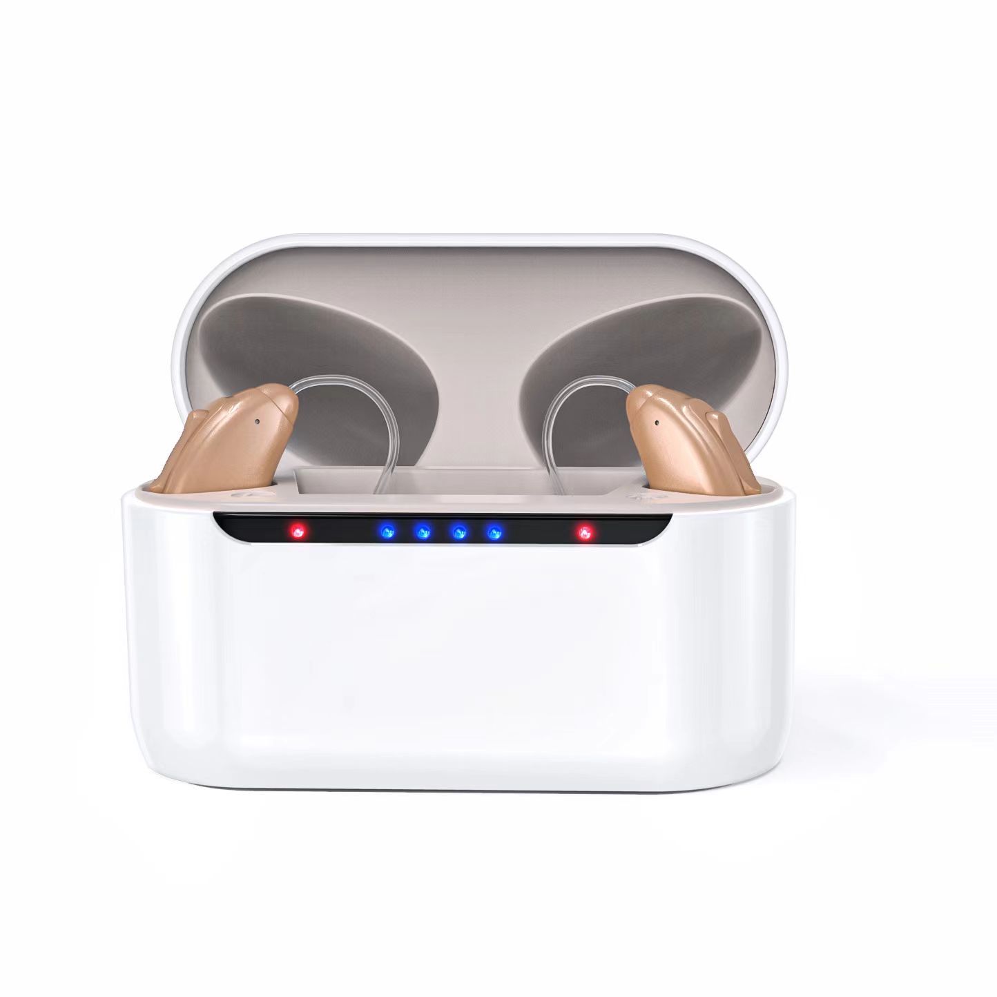 Earsmate G22 Hearing Aids Bluetooth Phone App Controlled For Seniors Adults Hearing Loss Noise Reduction Frequency Customized Rechargeable Digital Sound Amplifier