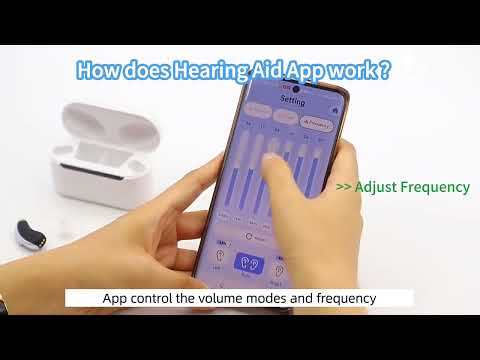 Earsmate G22 Hearing Aids Bluetooth Phone App Controlled For Seniors Adults Hearing Loss Noise Reduction Frequency Customized Rechargeable Digital Sound Amplifier
