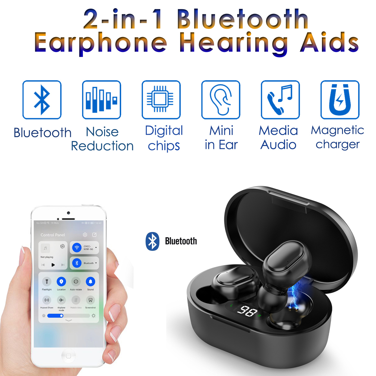 Bluetooth hearing aids