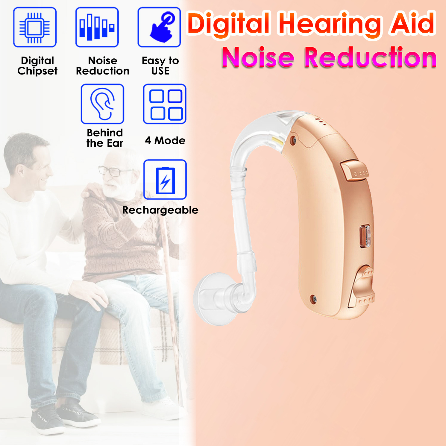 high power hearing aid