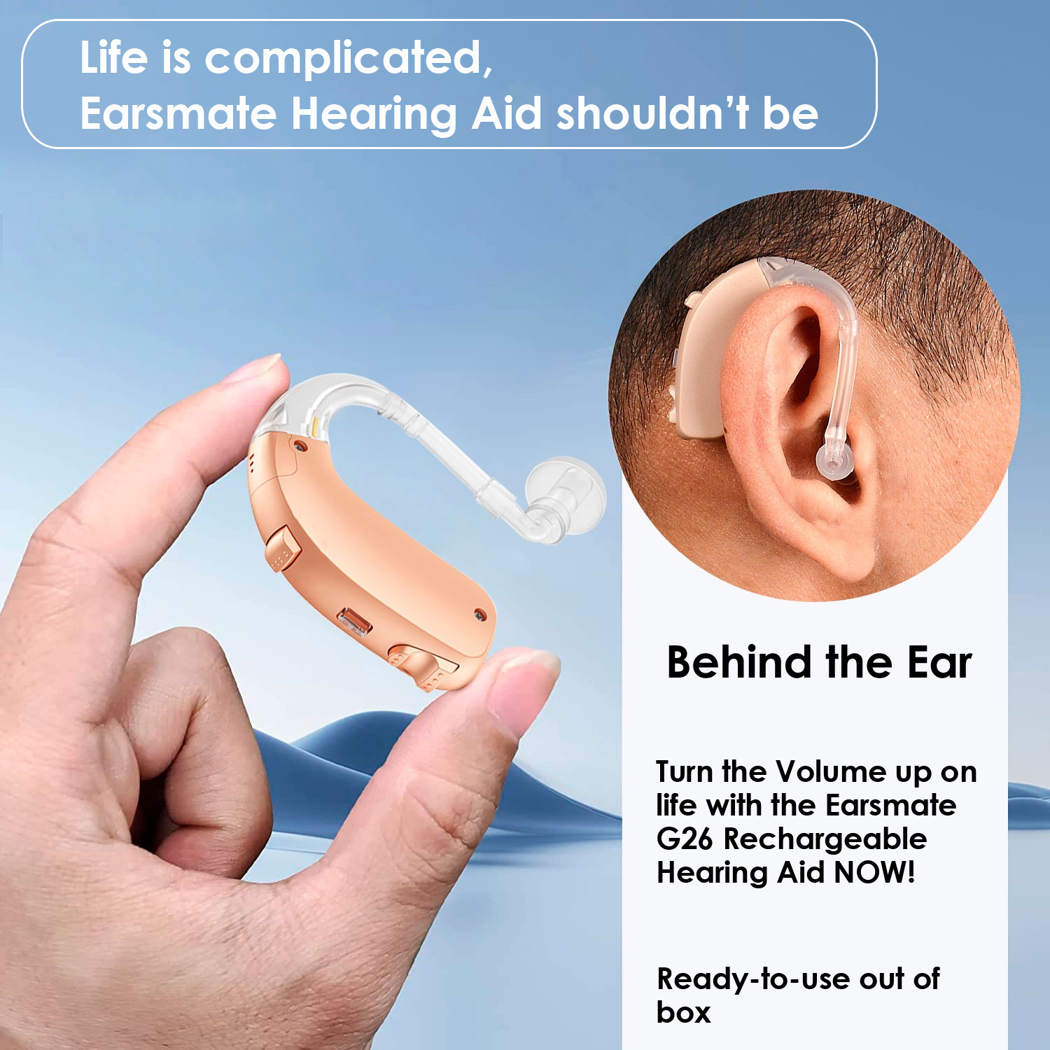 High Power Hearing Aid